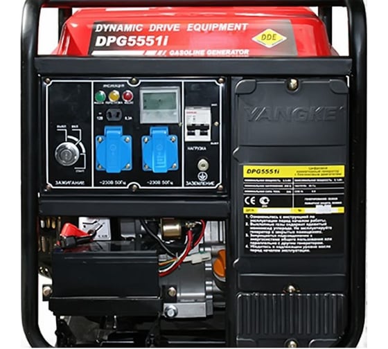 Бензиновый генератор инверторного типа DDE DPG5551Ei