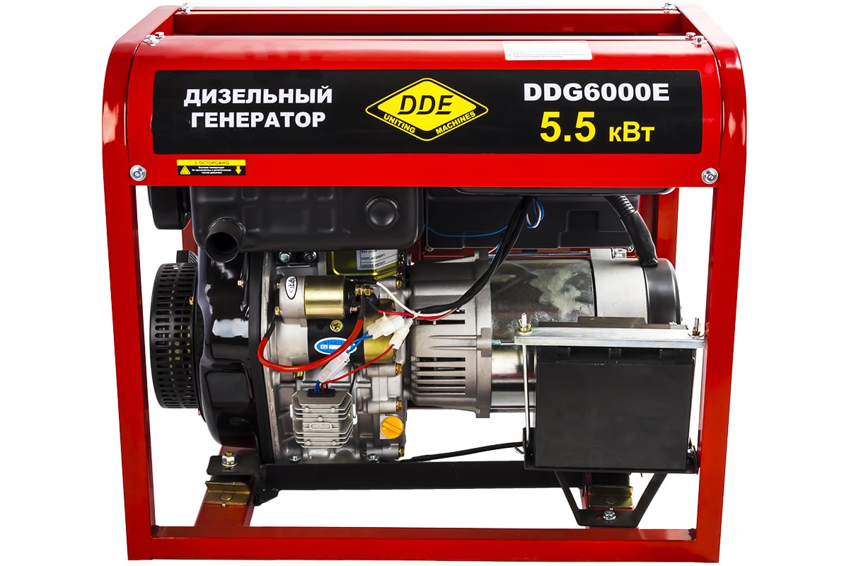 Дизельный генератор DDE DDG6000E - выгодная цена, отзывы ...