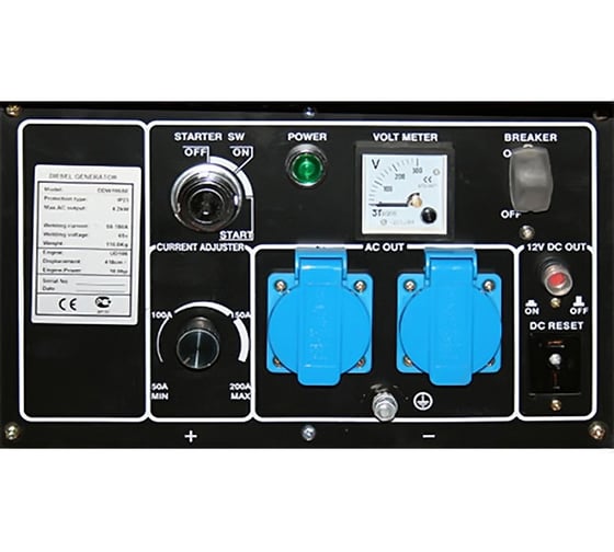 Сварочный генератор DDE DDW190AE