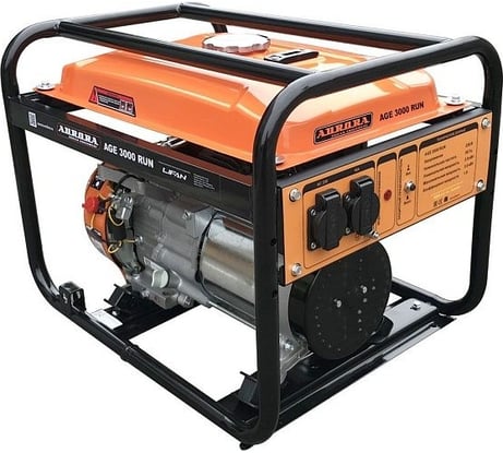 Генератор Aurora AGE 3000 RUN 3.0 кВт, 230 В, бензин, увеличенный бак 9л 34114