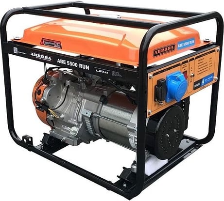 Генератор Aurora ABE 5500 RUN 5.5 кВт, 230 В, бензин+газ, увеличенный бак 13л 34116