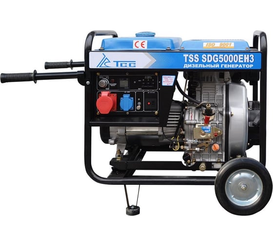 Дизельный генератор TSS SDG 5000EH3 001454