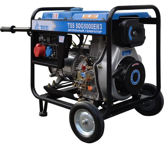 Дизельный генератор TSS SDG 5000EH3 001454