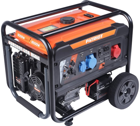 Бензиновый генератор Patriot GRA 8500DAW 472102183