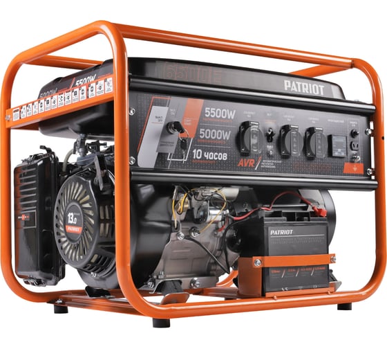 Бензиновый генератор Patriot GRS 6500E 476102271