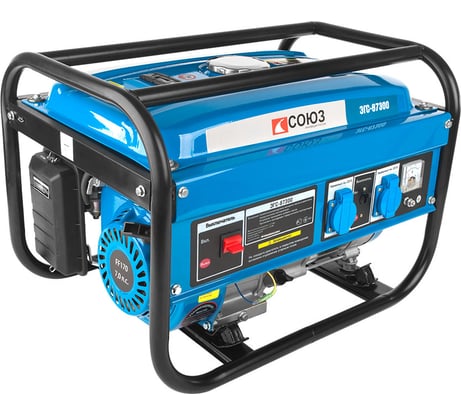 Бензогенератор 2800 Вт Союз ЭГС-87300