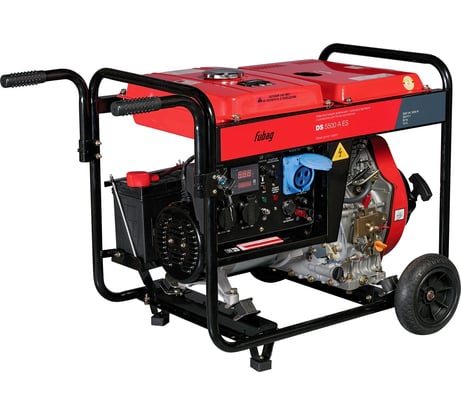 Дизельная электростанция FUBAG DS 5500 A ES с электростартером и коннектором автоматики 838211