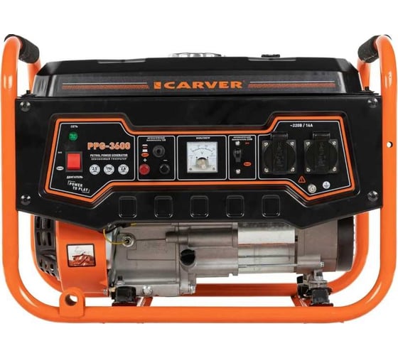 Бензиновый генератор CARVER PPG-3600 LT-168F-1 01.020.00003