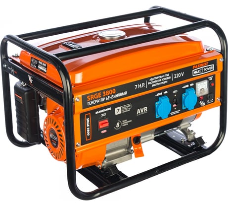 Бензиновый генератор Patriot Max Power SRGE 3800 474103155