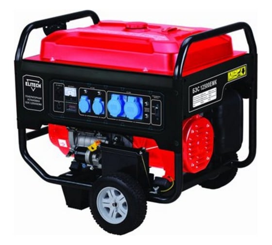 Генератор Elitech БЭС 12500ЕМK