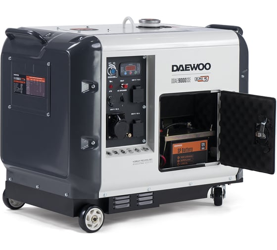 Дизельный генератор с возможностью подключения ATS Daewoo DDAE 9000SSE