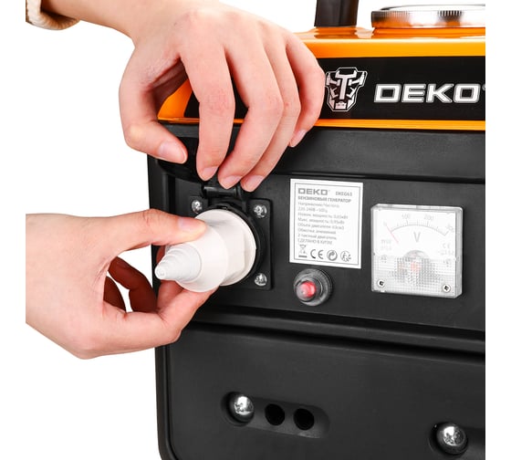 Бензиновый генератор DEKO dkeg63, 0.95 квт 065-1084