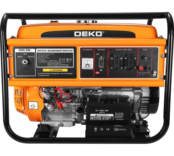 Бензиновый генератор DEKO dkeg420, 7 квт 065-1086