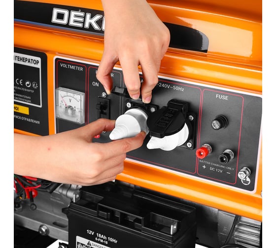 Бензиновый генератор DEKO dkeg420, 7 квт 065-1086