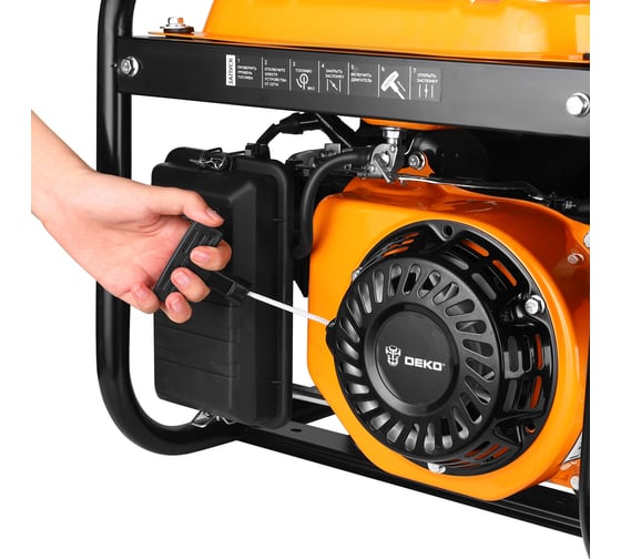 Бензиновый генератор DEKO dkeg210-e, 3.2 квт, электростартер 065-1085-1