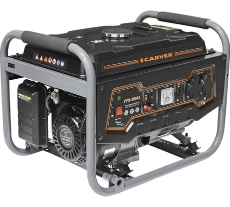 Бензиновый генератор CARVER PPG - 2500А 01.020.00010