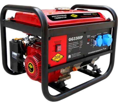 Бензиновый генератор DDE GG3300P