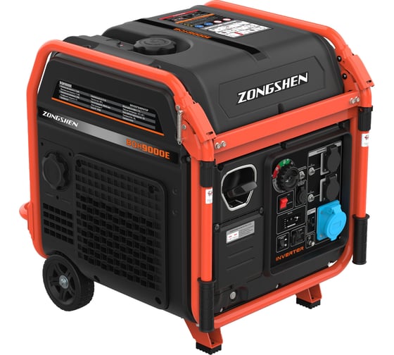 Бензиновый инверторный генератор Zongshen BQH 9000 E 1T90DFBQ9