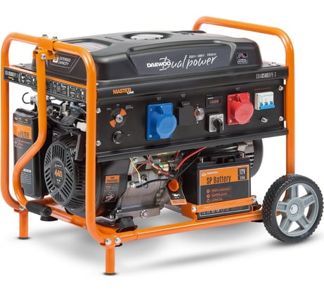Бензиновый генератор DAEWOO GDA 8500DPE-3
