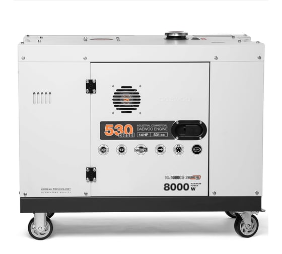 Дизельный генератор с функцией Dual Power Daewoo DDAE 10000DSE-3