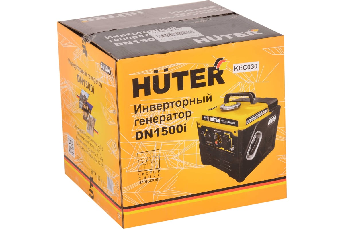 Инверторный генератор huter dn1500i