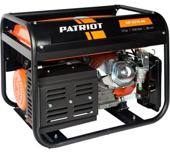Бензиновый генератор Patriot GP 6510AE 474101580