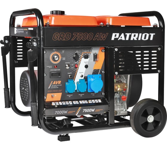 Дизельный генератор Patriot GRD 7500AW 472702275