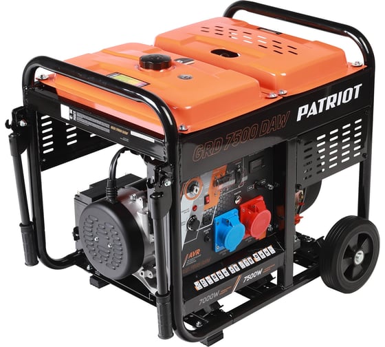 Дизельный генератор Patriot GRD 7500DAW 472732275