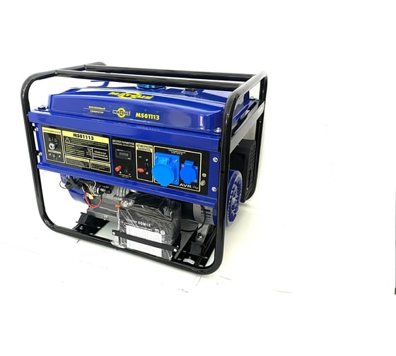 Бензиновый генератор MATEUS 6.5GFE-WH MS01113