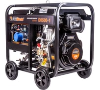 Дизельный генератор Foxweld expert d6500-1, 6.0-6.5 квт, 1ф, розетки 1x16А + 1x32А, ппп, мфд 3в1 8897