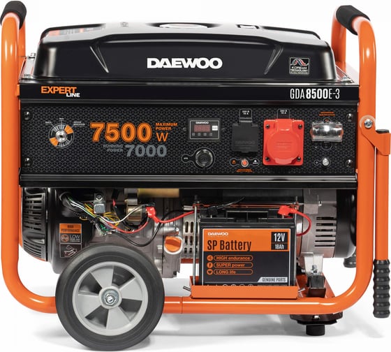 Бензиновый генератор с возможностью подключения ATS Daewoo GDA 8500E-3