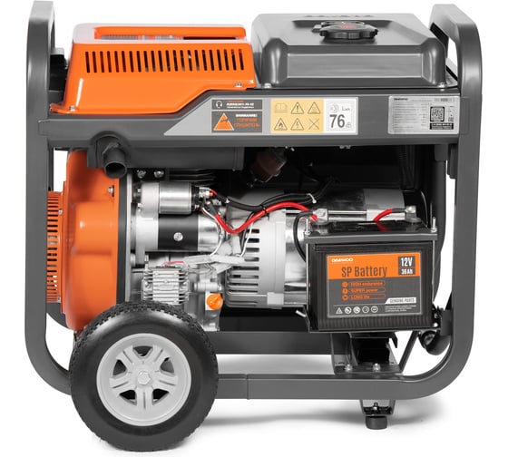 Дизельный генератор с функцией Dual Power Daewoo DDAE 9000DXE-3 (2024)