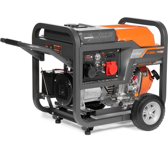 Дизельный генератор с функцией Dual Power Daewoo DDAE 9000DXE-3 (2024)