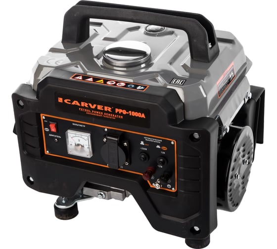 Бензиновый генератор CARVER PPG-1000А 01.020.00015