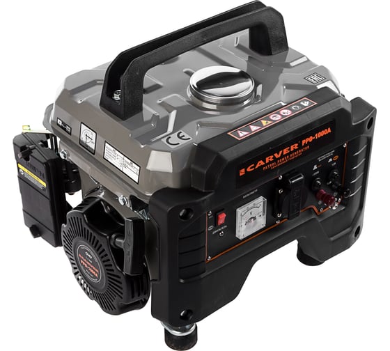 Бензиновый генератор CARVER PPG-1000А 01.020.00015