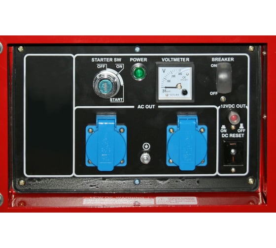 Бензиновый генератор DDE DPG7501E