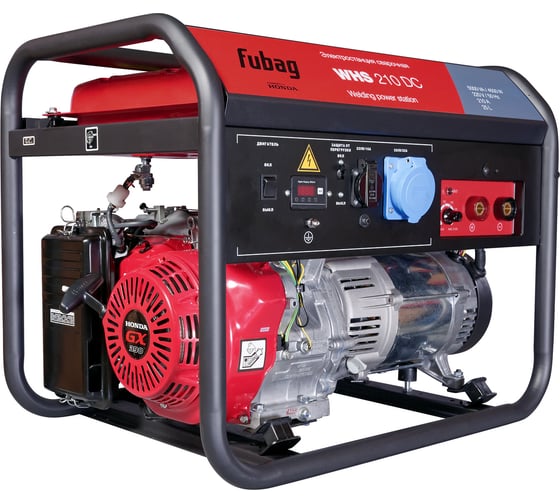 Сварочная бензиновая электростанция 220 В FUBAG WHS 210 DC Honda 838240