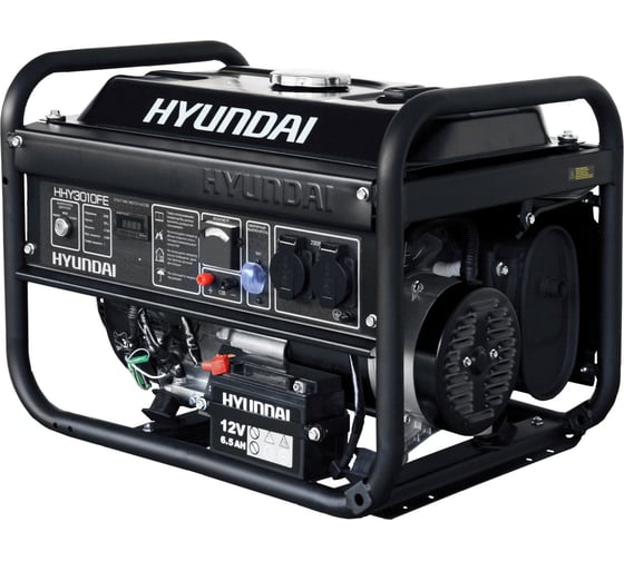 Бензиновый генератор HYUNDAI HHY 3010FE 1