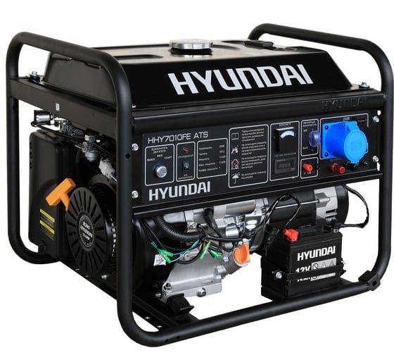 Бензиновый генератор HYUNDAI HHY 7010FE ATS
