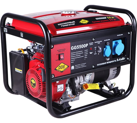 Бензиновый генератор DDE GG5500P