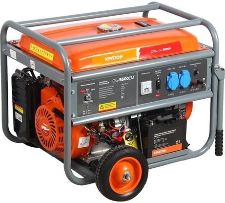 Бензиновый генератор Кратон GG-5500EM 3 08 01 037