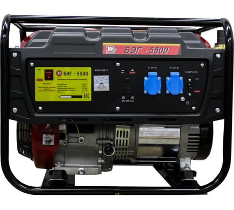 Бензиновый электрогенератор Калибр БЭГ-5500 00000068328