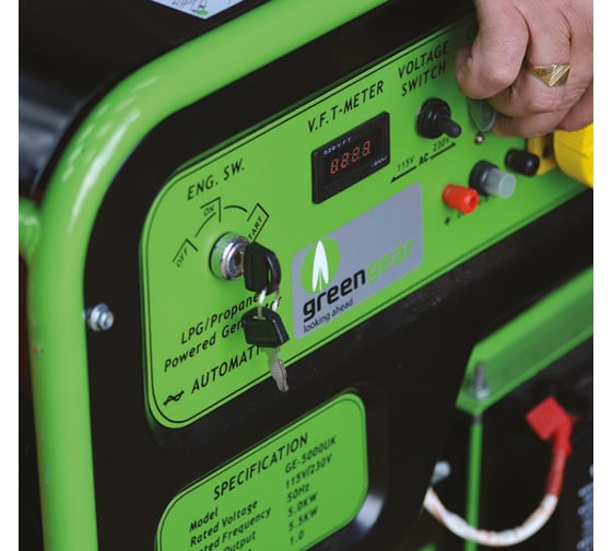 Генератор Greengear GE-7000T P.GE.PRT.07.301