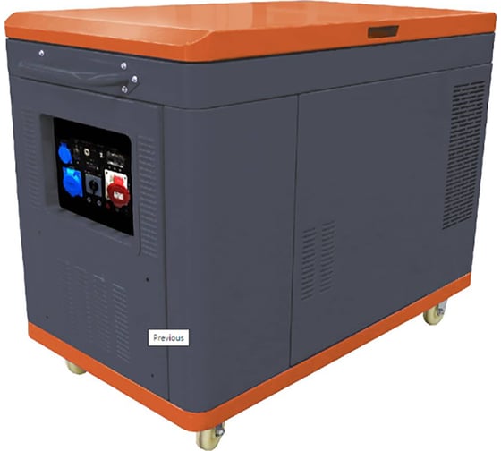 Бензиновый генератор Zongshen QB 12003 E 1T90DFQ10 1
