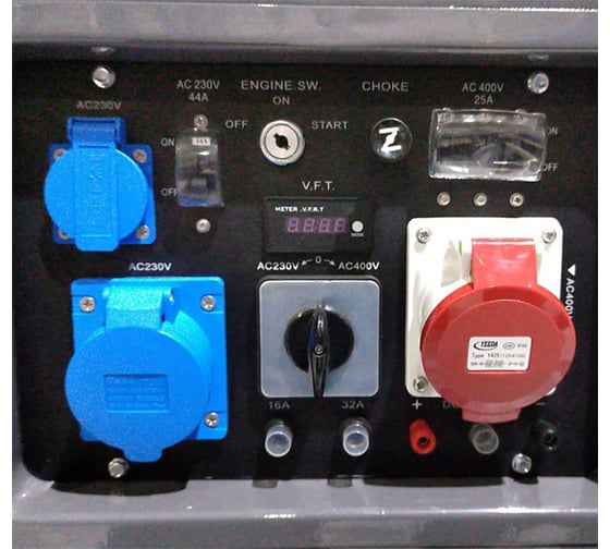 Бензиновый генератор Zongshen QB 12003 E 1T90DFQ10