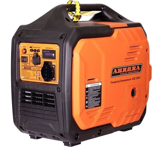 Инверторный генератор Aurora AGE 2500 i в кожухе, max 2.0 кВт, 230 В, бензин 35477