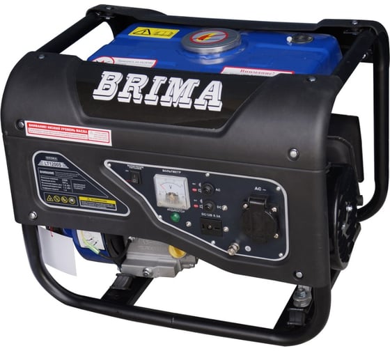 Бензиновый электрогенератор Brima LT 1200S 0010605 1