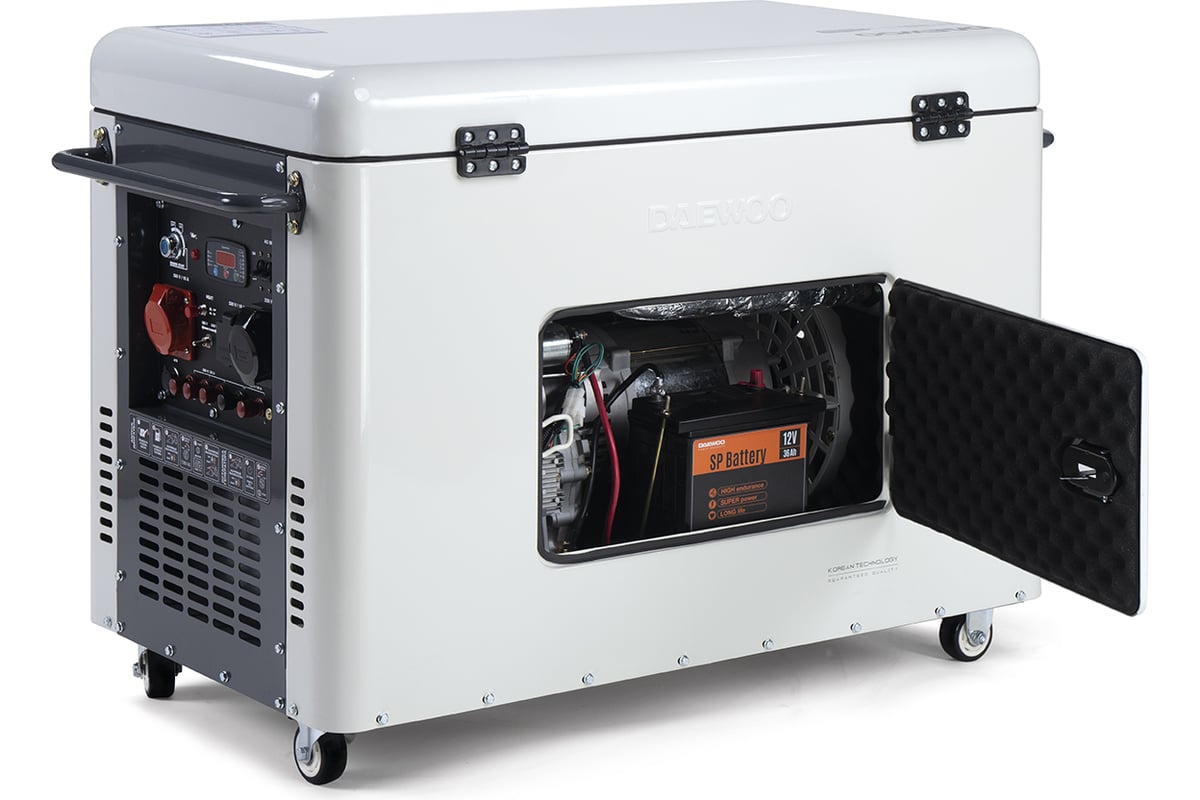  генератор с функцией Dual Power Daewoo DDAE 11000DSE-3 .