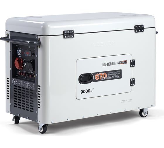 Дизельный генератор с функцией Dual Power Daewoo DDAE 11000DSE-3