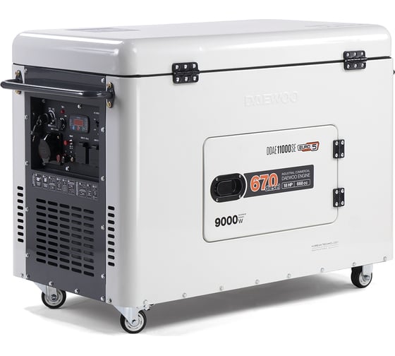 Дизельный генератор с возможностью подключения ATS Daewoo DDAE 11000SE